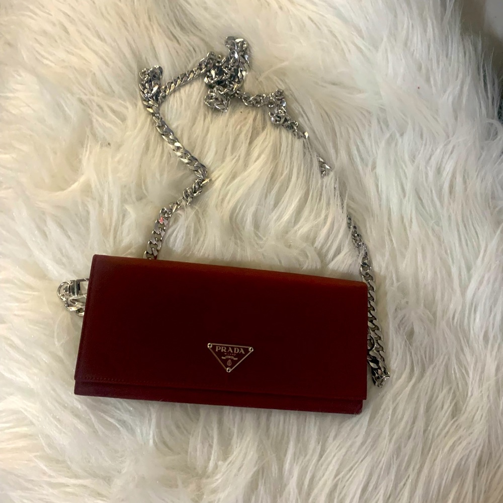 #25570 Prada Milano EUC wallet/crossbody
